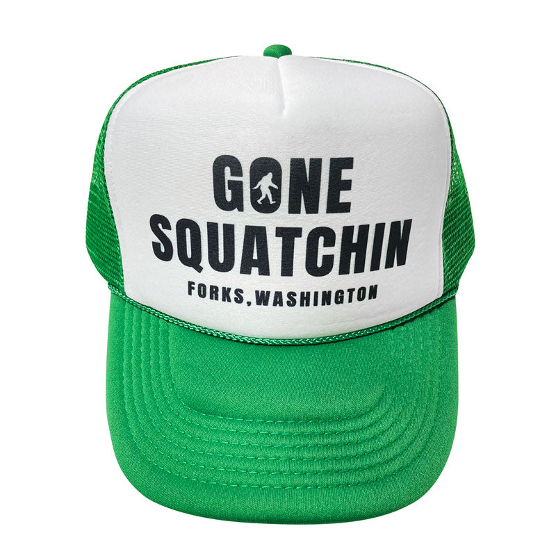 Trucker Hats: Sasquatch, Bigfoot, Twilight and Banana Slug Rainbow