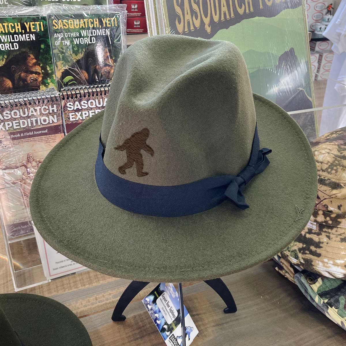 Sasquatch Approved Fedora Hat - Just like Indiana Jones