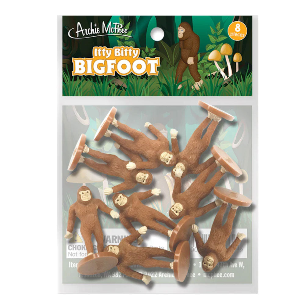 Itty Bitty Bigfoot, Bag of 8
