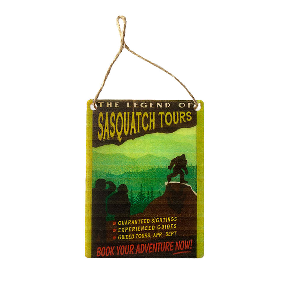 The Legend of Sasquatch Tours Ornament