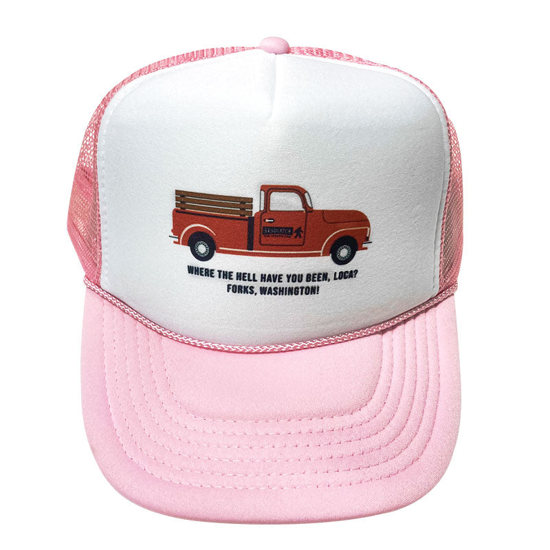 Trucker Hats: Sasquatch, Bigfoot, Twilight and Banana Slug Rainbow