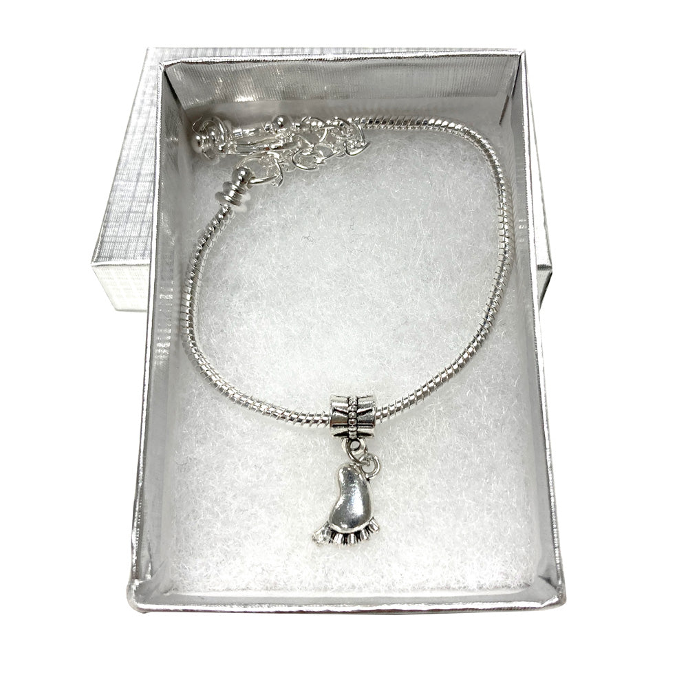 Dr. Melba Ketchum Silver Foot Pendant