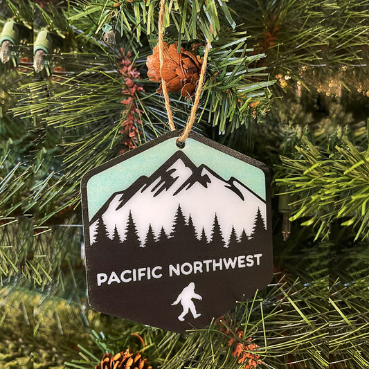 Pacific Northwest Sasquatch Ornament