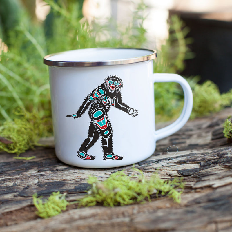 Thomas Sewid Design Campfire Mug - Sasquatch The Legend