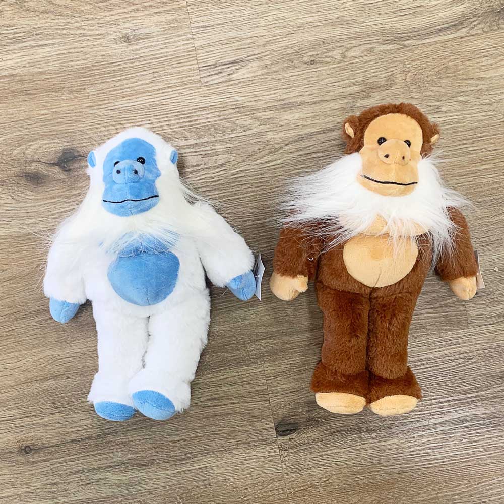 Sasquatch and Yeti Stuffed Dolly