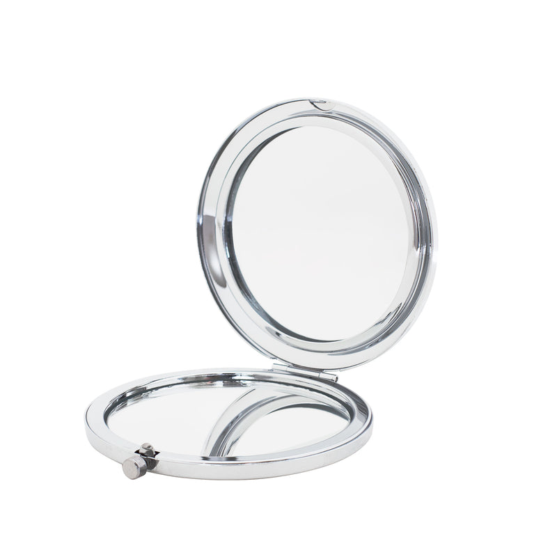 Silver Compact Mirror - Sasquatch The Legend