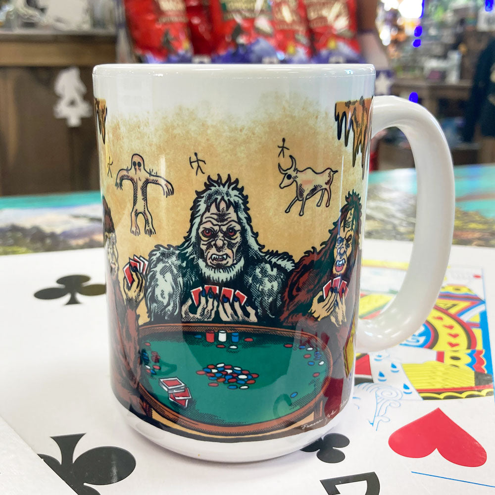 Sasquatch Poker Game Cup, 15 oz