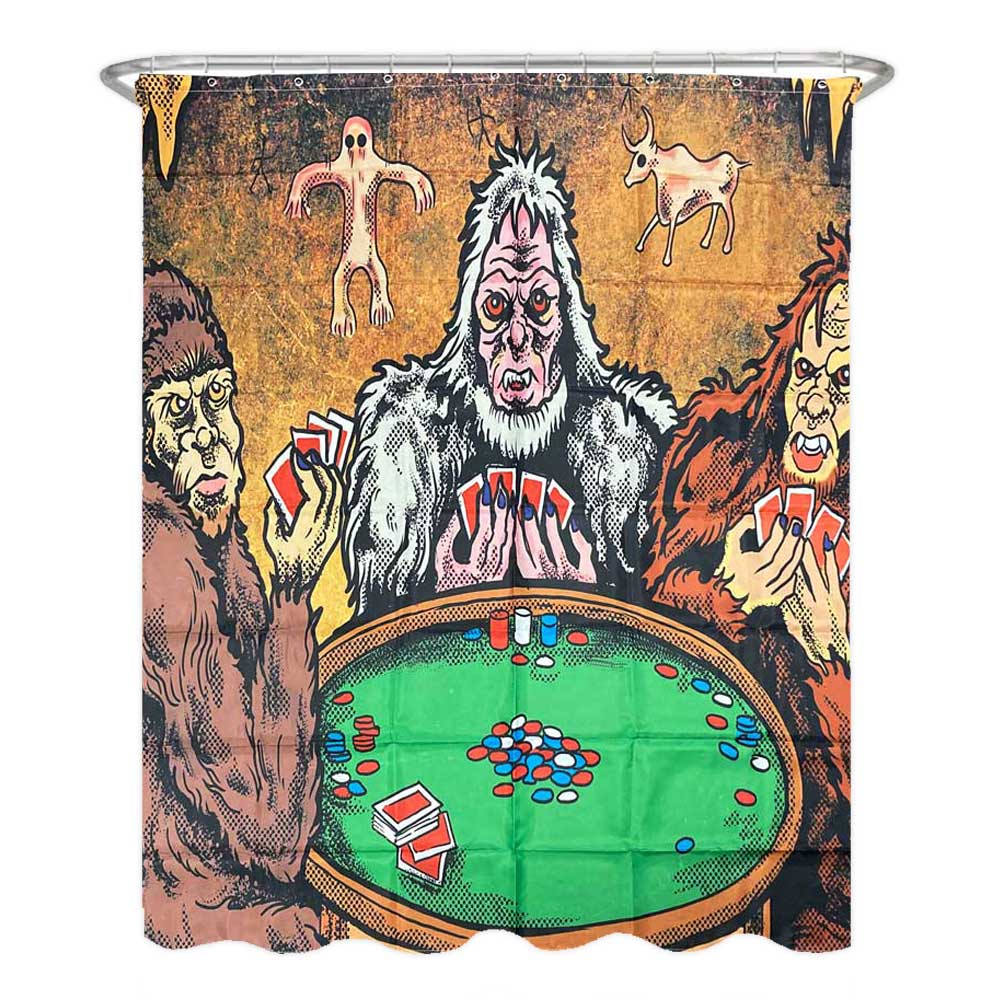 Poker Game Shower Curtain