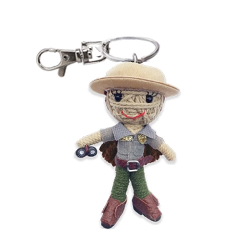 Yeti String Doll Keychain