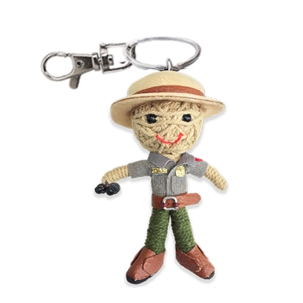 Park Ranger String Doll Keychain