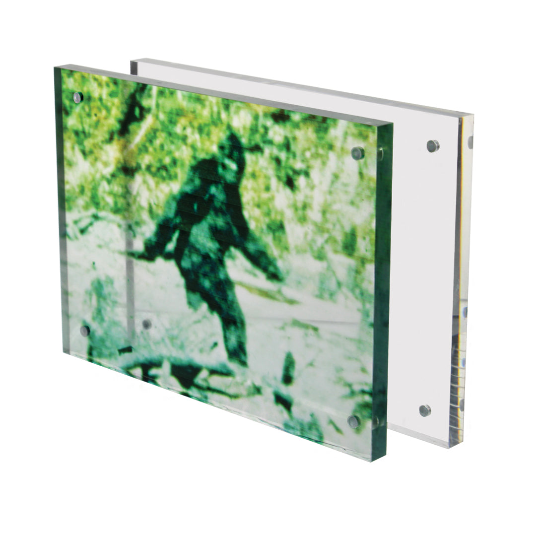 Squatch Designed Acrylic Photo Blocks - Sasquatch The Legend