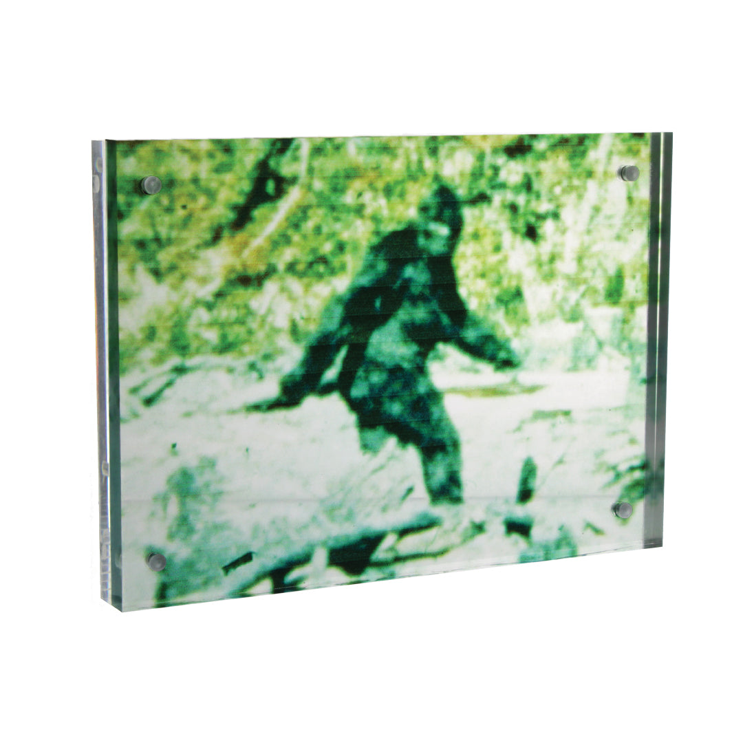 Squatch Designed Acrylic Photo Blocks - Sasquatch The Legend