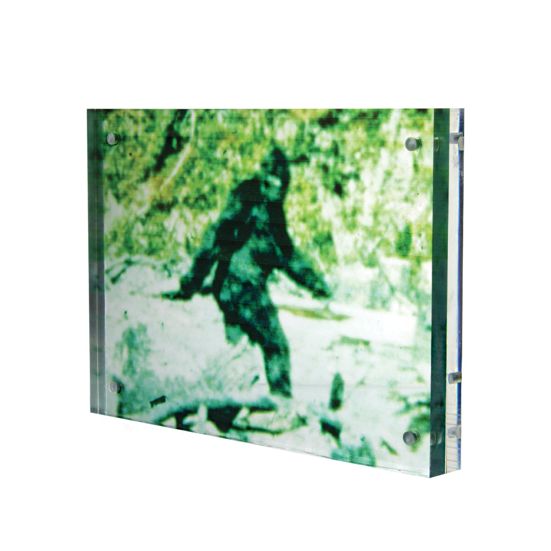 Squatch Designed Acrylic Photo Blocks - Sasquatch The Legend