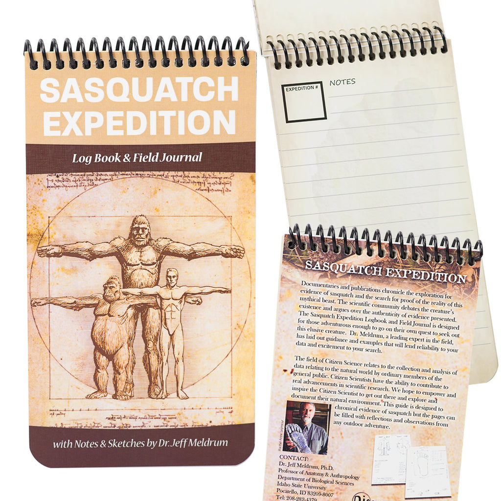 Sasquatch Expedition Log Book & Field Journal - Sasquatch The Legend
