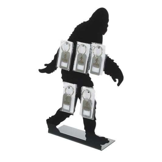 Keychain Display Stand featuring Sasquatch Silhouette - Sasquatch The Legend