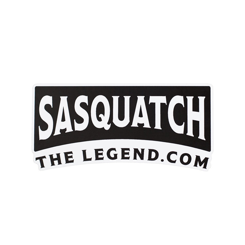 Sasquatch The Legend Sticker - Sasquatch The Legend