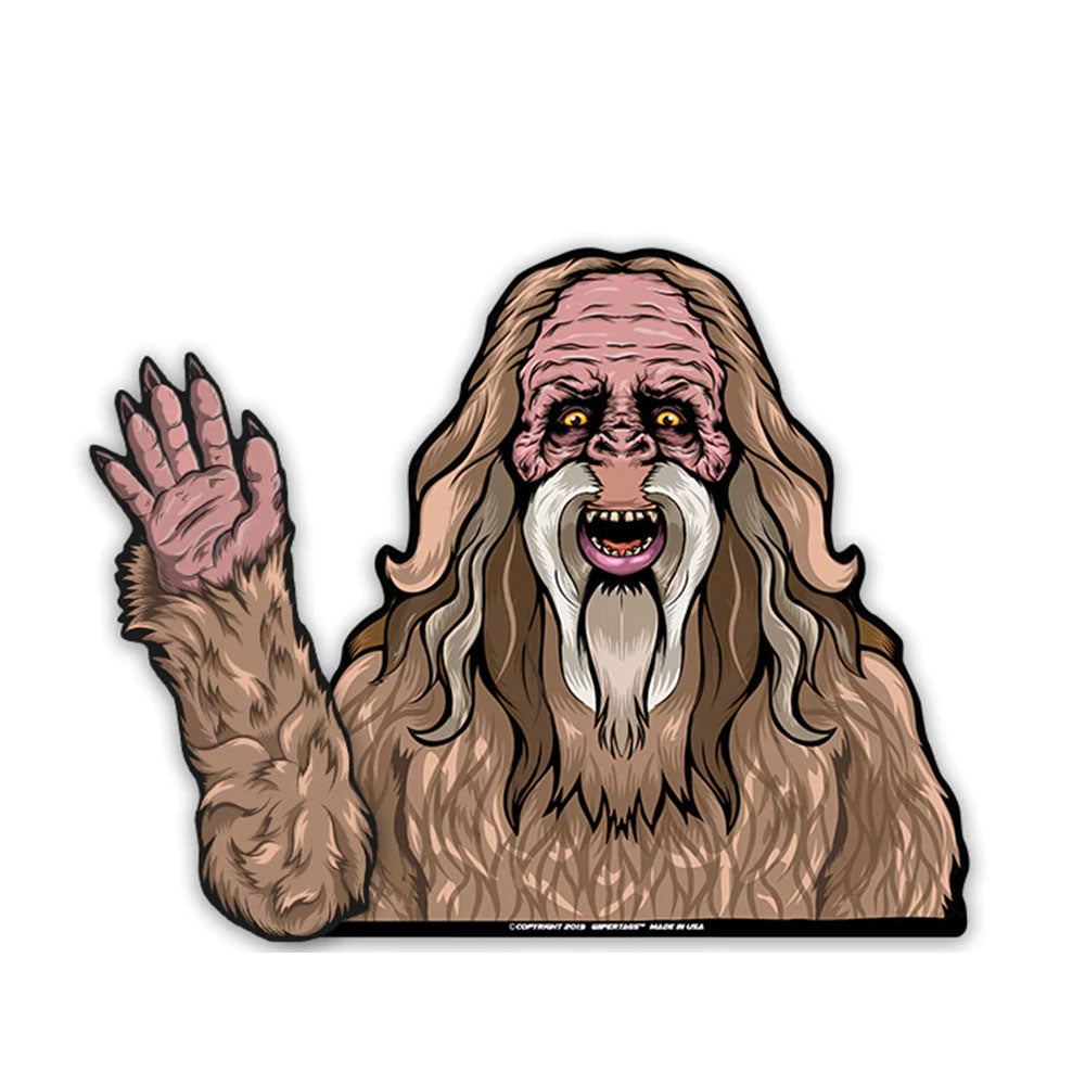 Sasquatch Waving WiperTags
