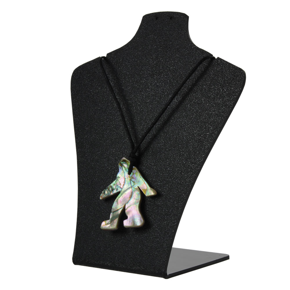 Abalone Sasquatch Necklace - Sasquatch The Legend