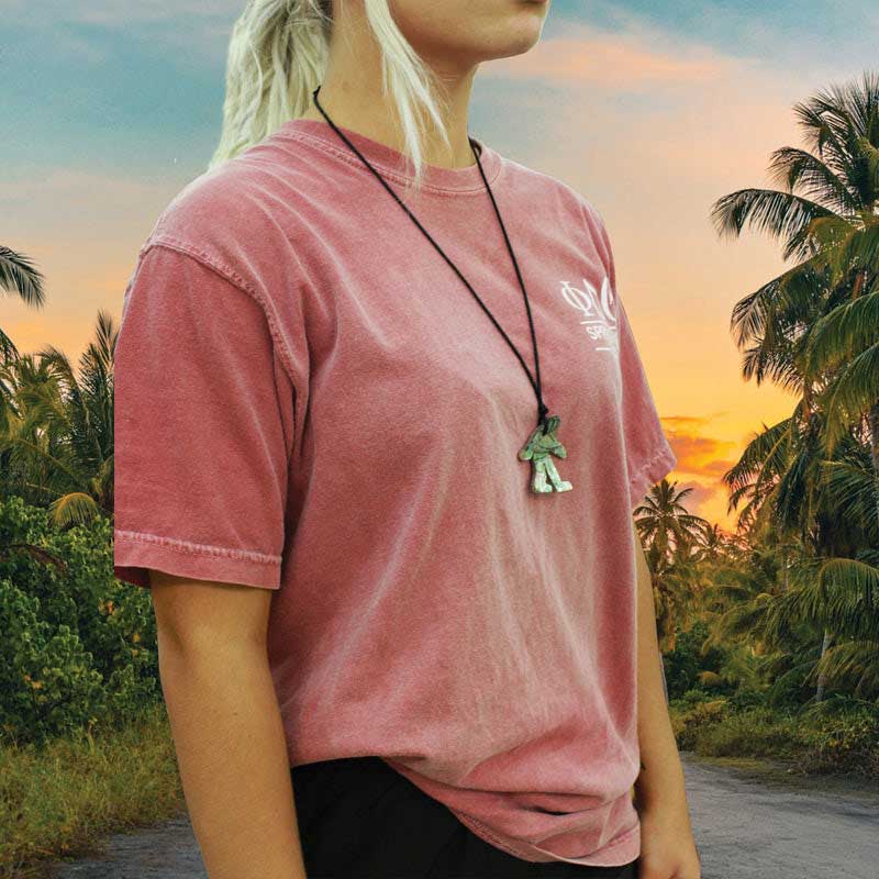 Abalone Sasquatch Necklace