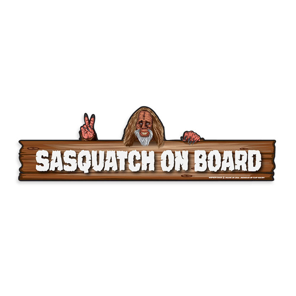 Sasquatch on Board WiperTags