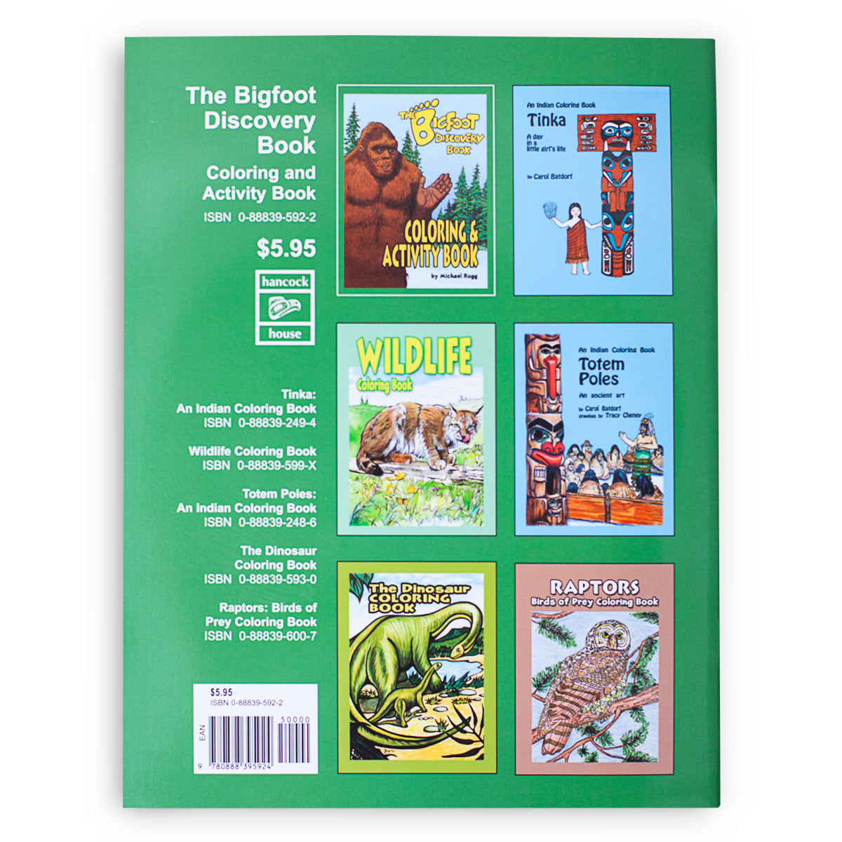 The Bigfoot Discovery Coloring & Activity Book - Sasquatch The Legend