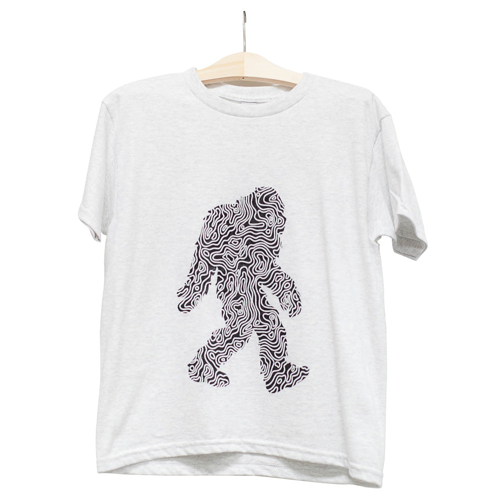 Sasquatch Topo Kids & Youth T-Shirt