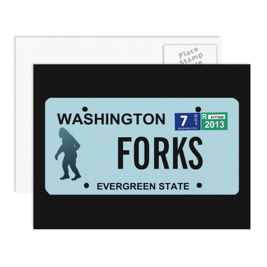 Washington Forks Sasquatch Postcard - Sasquatch The Legend