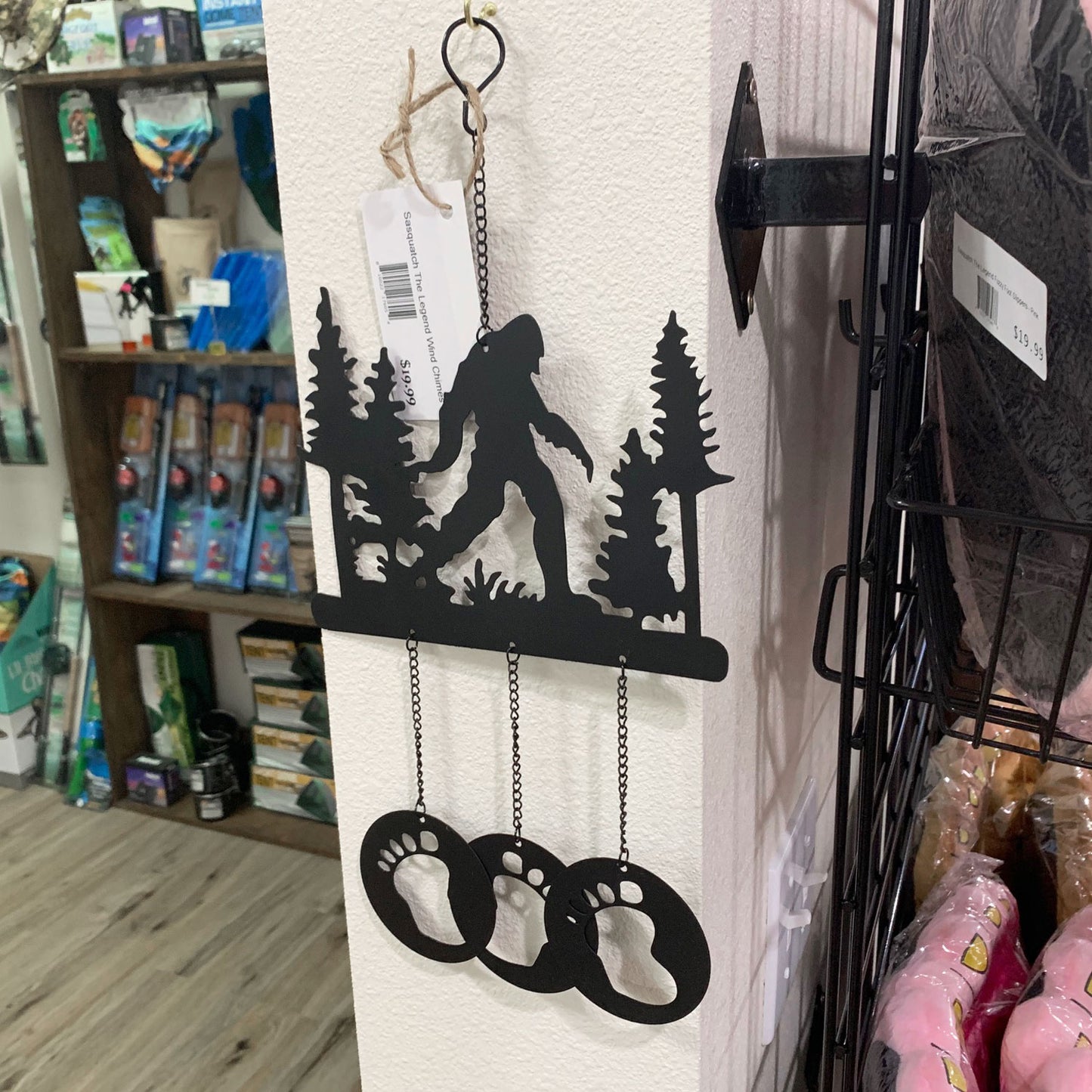 Sasquatch Metal Wind Chime