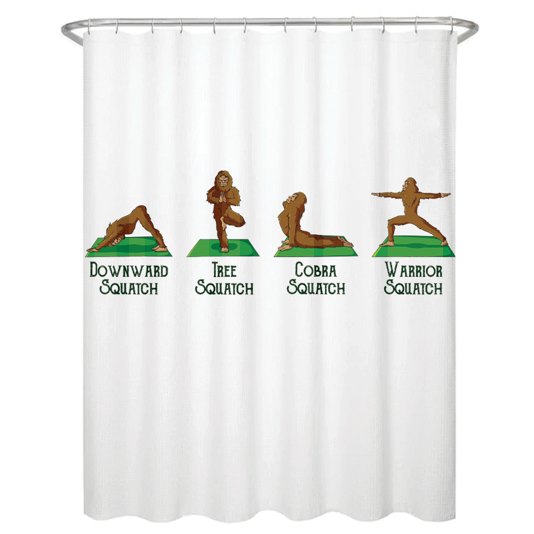 Sasquatch The Legend Shower Curtains - Sasquatch The Legend