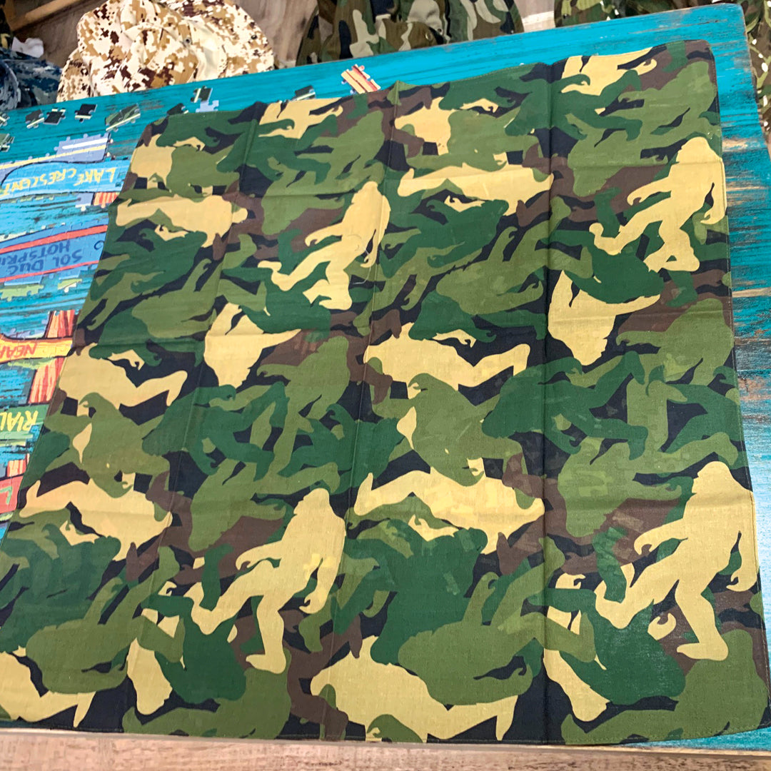 Sasquatch The Legend Camo Sasquatch Bandana