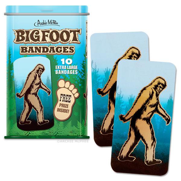 Bigfoot Bandages - Sasquatch The Legend