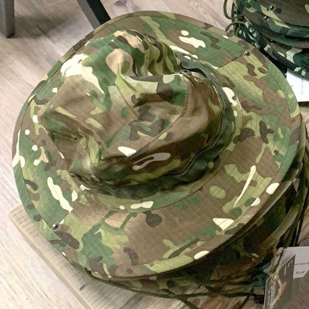 Camouflaged Boonie Bucket Hat