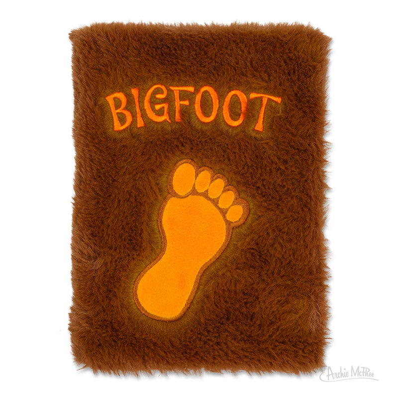 Bigfoot Fuzzy Notebook - Sasquatch The Legend