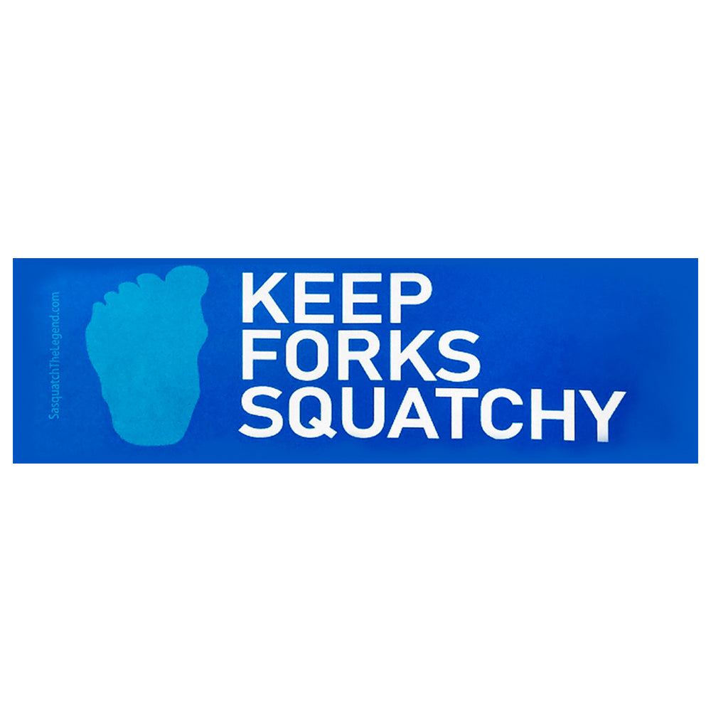 Keep Forks Squatchy Bumper Sticker
