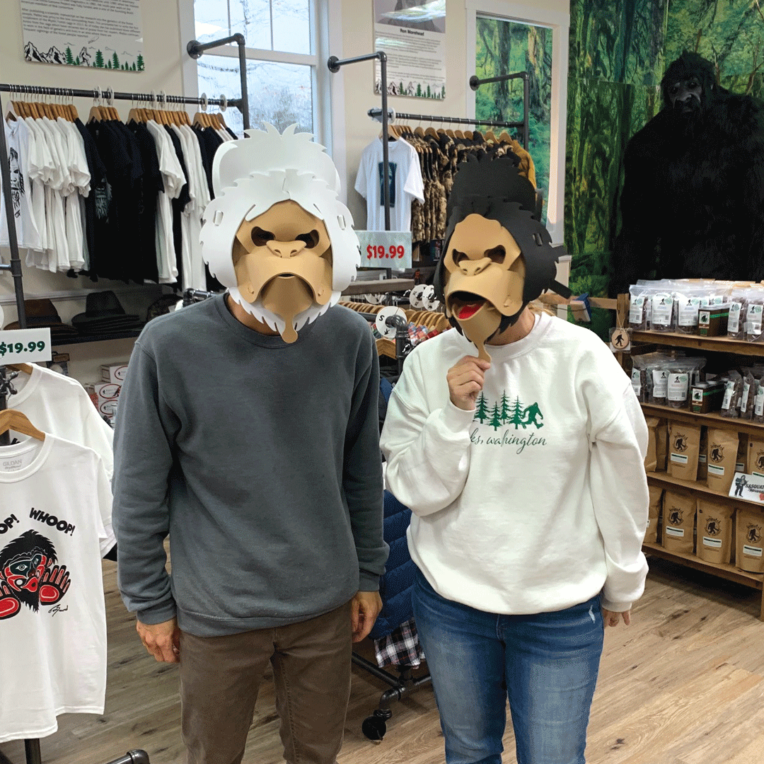 Bigfoot Fun Masks - Sasquatch The Legend