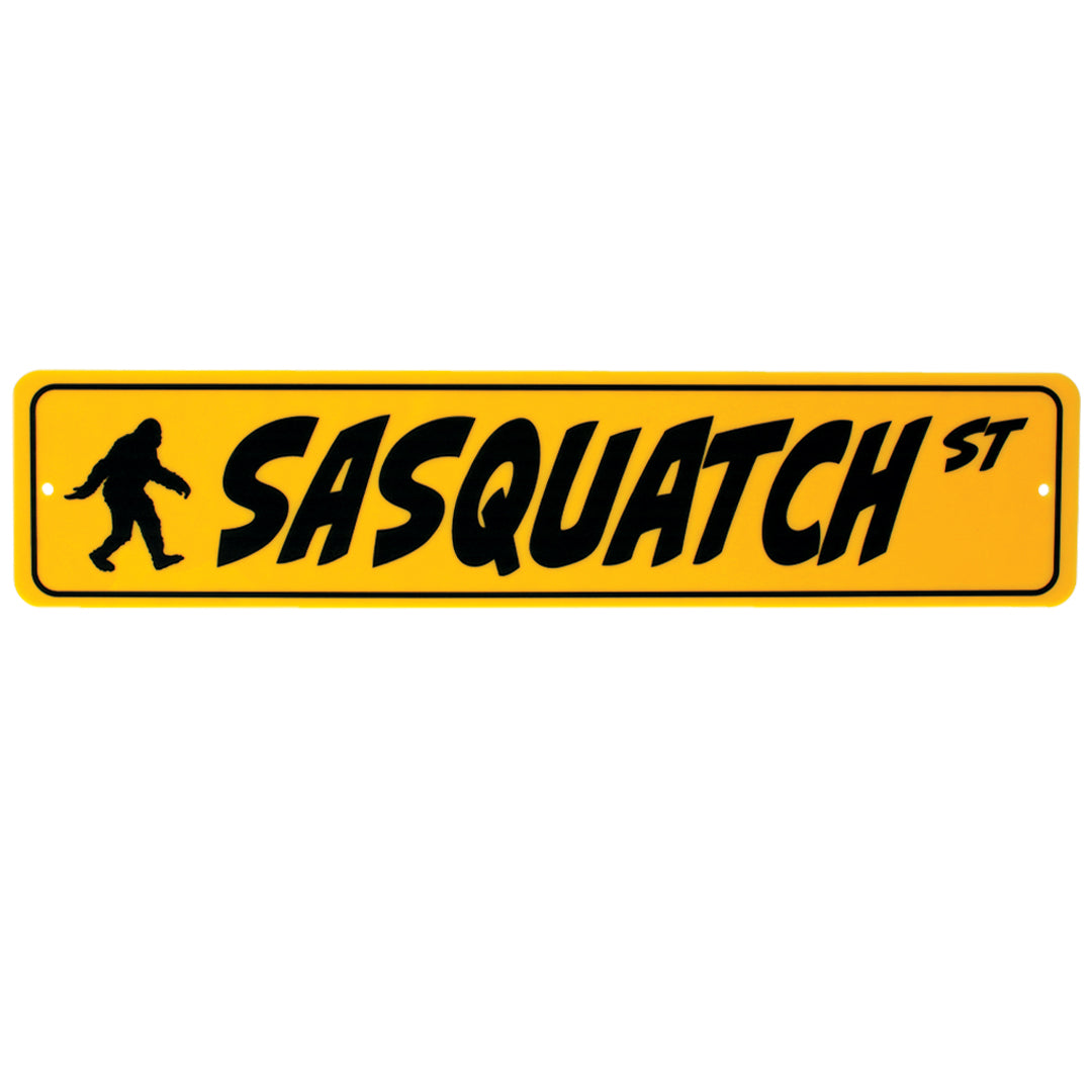 Sasquatch Street Signs