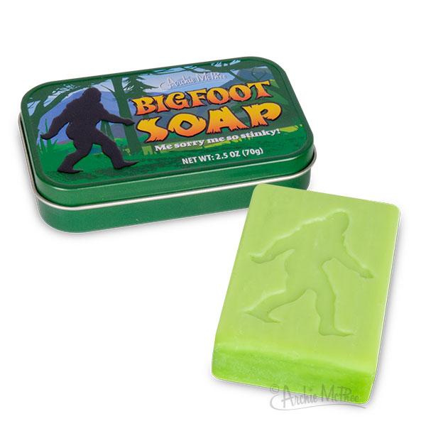 Large Sasquatch Big Foot Yeti Soap