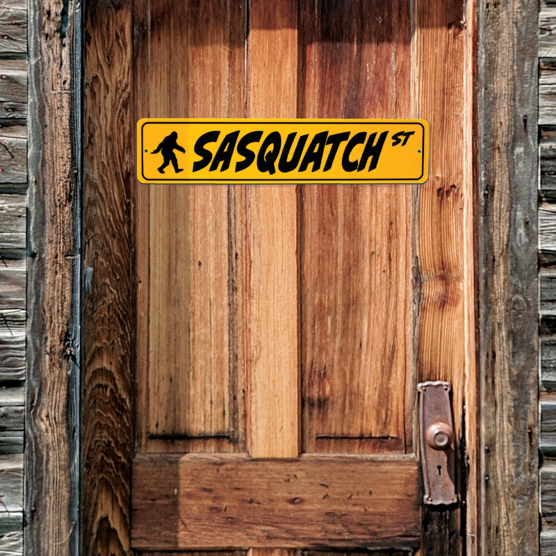 Sasquatch Street Signs