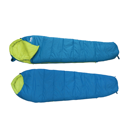 Wilcor Mountaineer Pro Series Blue Mummy Bag - Sasquatch The Legend