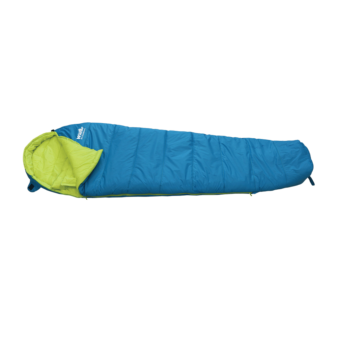 Wilcor Mountaineer Pro Series Blue Mummy Bag - Sasquatch The Legend
