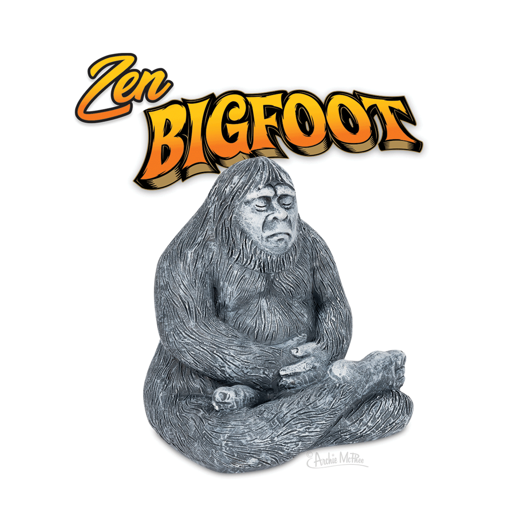 Sasquatch Big Foot Zen Figure - Sasquatch The Legend